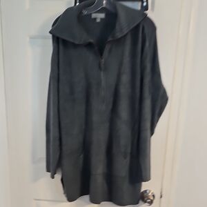 Barefoot Dreams CozyChic Lite Charcoal Sweater